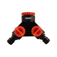 Claber Double Tap Connector