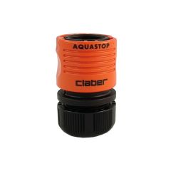 Claber Automatic Coupling with Aquastop - ½”