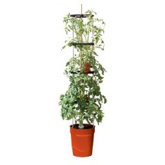 Self Watering Grow Pot Tower - Red