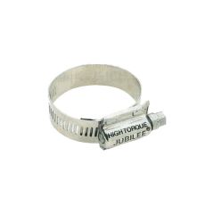 Zinc Plated Worm Drive Clip - 18mm-25mm (¾")