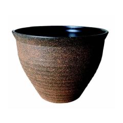 Decorative Bell Planter - Brown