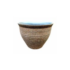 Decorative Bell Planter - Beige