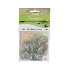 Plant Rings Zinc Coated (100)