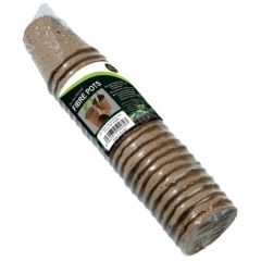 Round Fibre Pots - 6cm (24)
