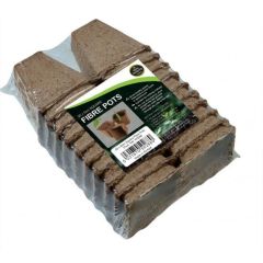 Square Fibre Pots - 6cm (20)