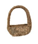 Whitewash Basket Planter - Large
