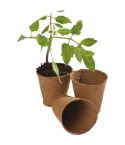 Round Fibre Pots - 6cm