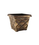 Florence Square Planter - Gold - 15L
