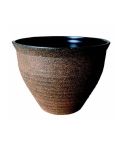 Decorative Bell Planter - Brown