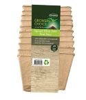 Square Fibre Pots - Peat Free