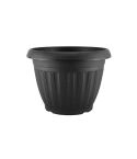 Verona Round Planter - Black - 60L